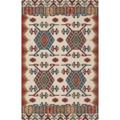 Alfombras De Cocina>Alfombra Sunlight Ocre/Rojo 60x300Cm
