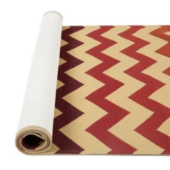 Alfombras De Cocina>Alfombra Sunlight Roja/Beige 60x200Cm