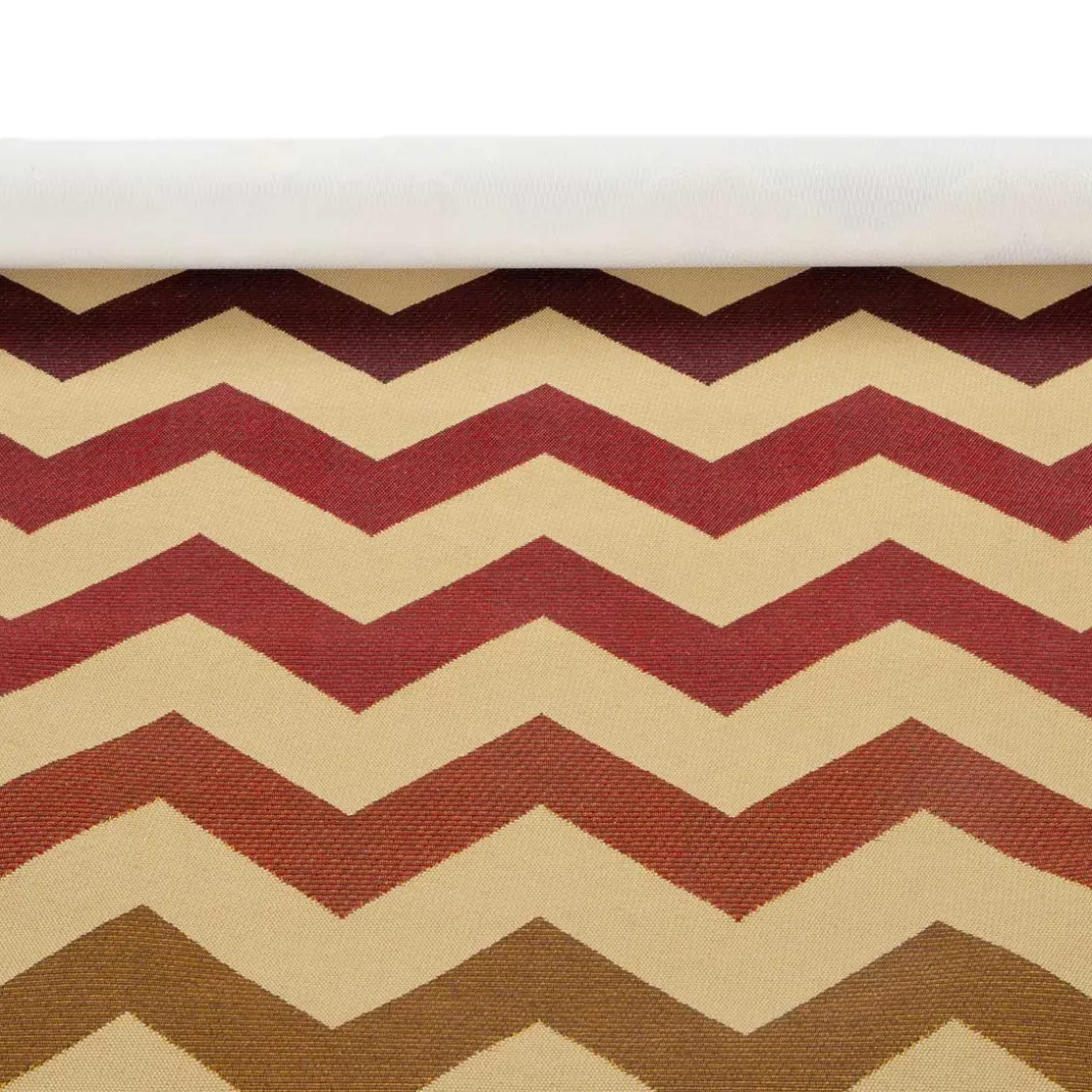 Alfombras Decorativas>Alfombra Sunlight Rojo/Beige 70x120Cm