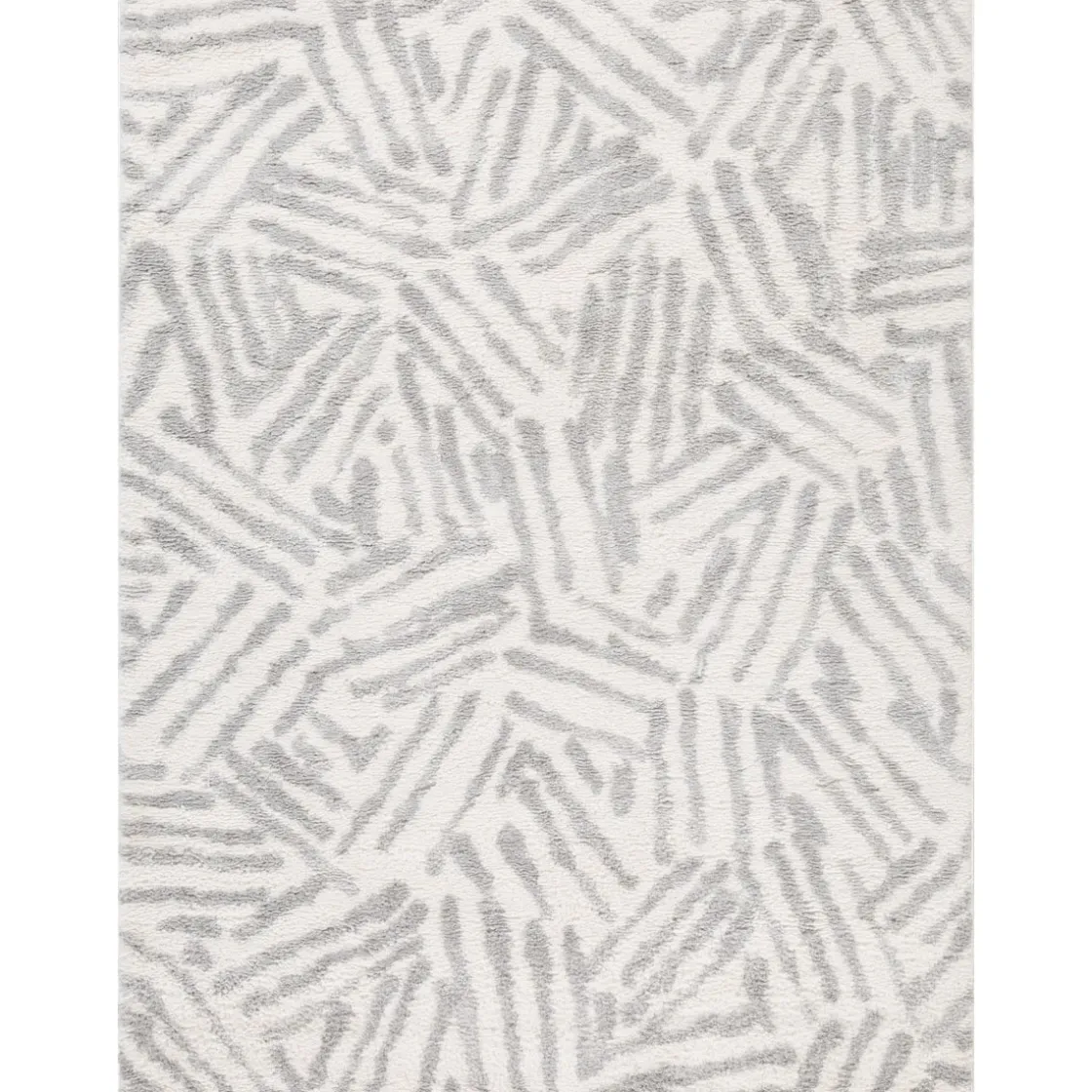 Alfombras Decorativas>Alfombra Toul Gris Geométrico 80x150Cm