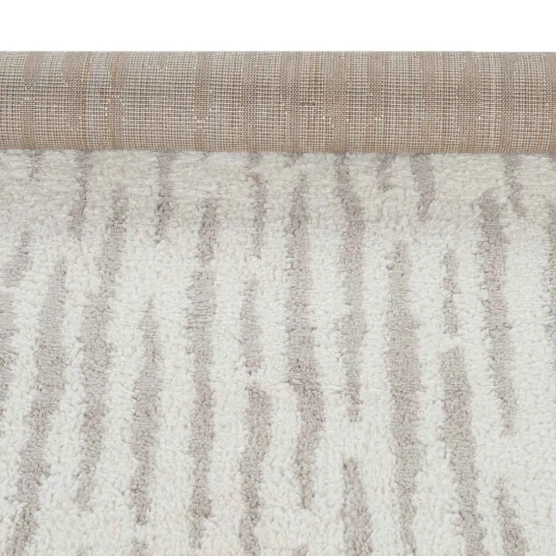 Alfombras Decorativas>Alfombra Toul Rayas Beige 160x235Cm
