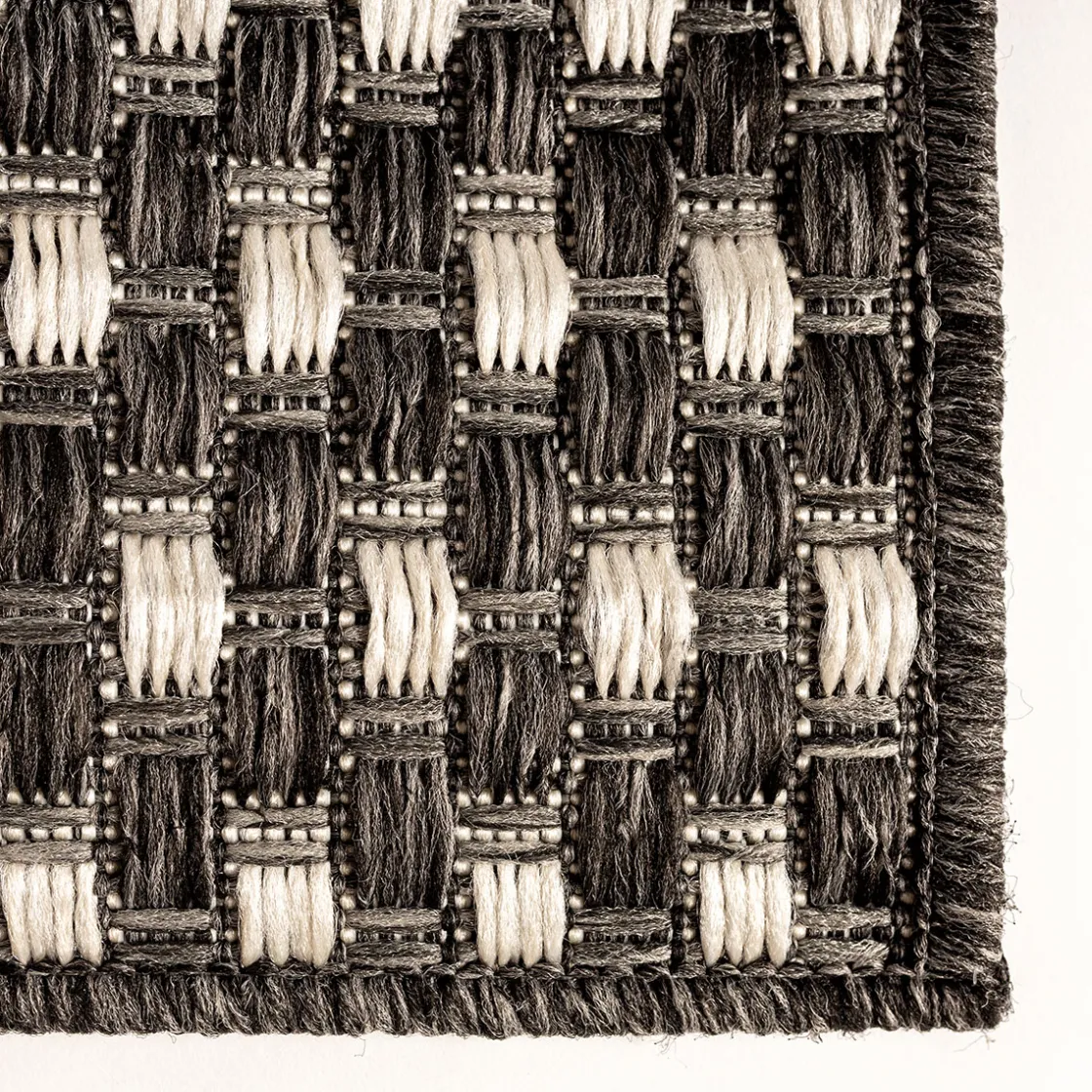 atmosphera Alfombras Decorativas>Alfombra trenzada gris 120x170cm