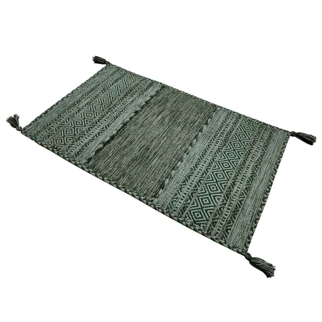 Alfombras De Cocina>Alfombra Tribal Verde Claro 60x250Cm