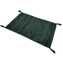 Alfombras Decorativas>Alfombra Tribal Verde 70x120Cm