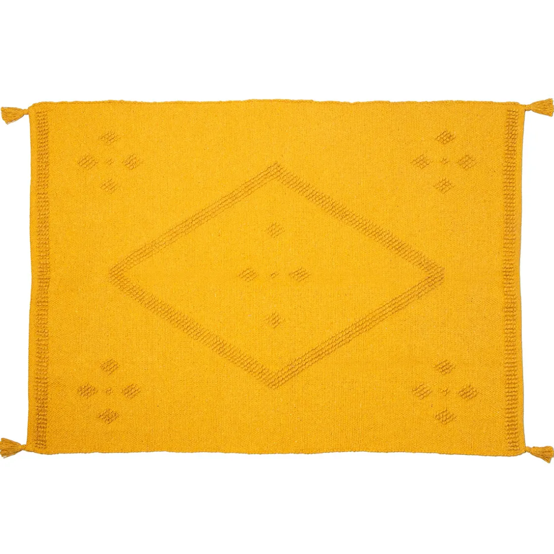 atmosphera Alfombras Decorativas>Alfombra Tropical Boudoir Ocre 120x160cm