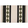atmosphera Alfombras Decorativas>Alfombra Tropical Panama Beige Y Verde 60x90cm