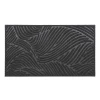 Alfombras De Entrada>Alfombra Vague Negra 43.5x75cm
