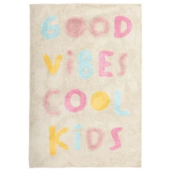 atmosphera4kids Téxtil>Alfombra vibe COOL KIDS de algodón 100x150cm