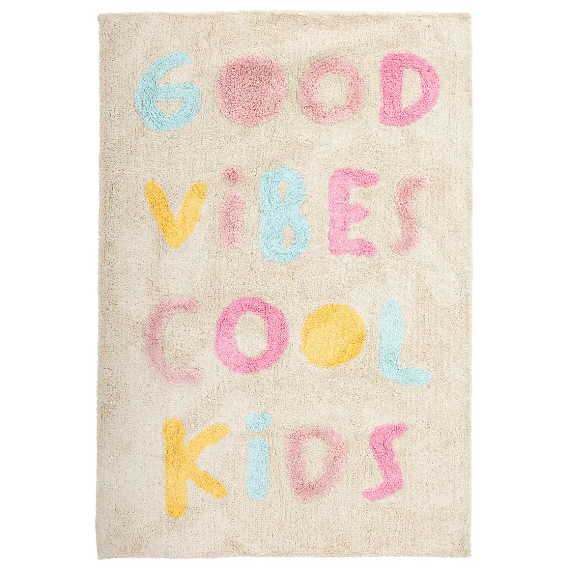 atmosphera4kids Téxtil>Alfombra vibe COOL KIDS de algodón 100x150cm