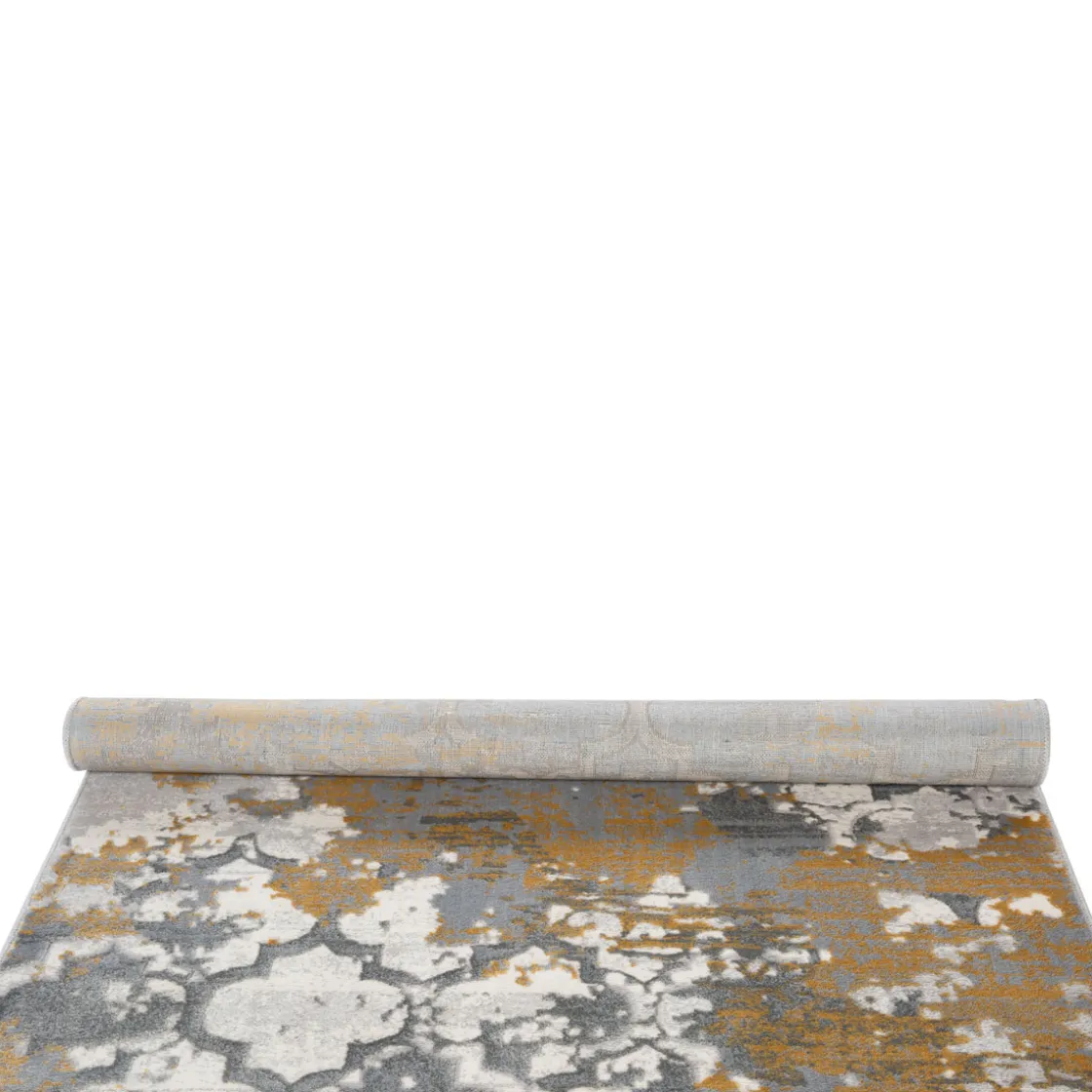 Alfombras Decorativas>Alfombra Viqi Azulejos Amarilla 80x150cm