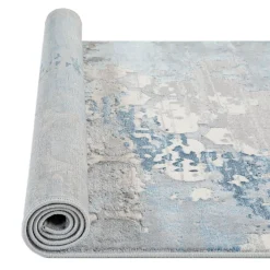 Alfombras Decorativas>Alfombra Viqi Azulejos Azul 80x150cm