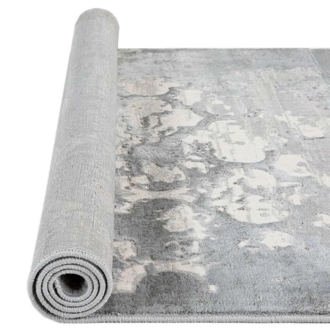 Alfombras Decorativas>Alfombra Viqi Azulejos Gris 133x190cm