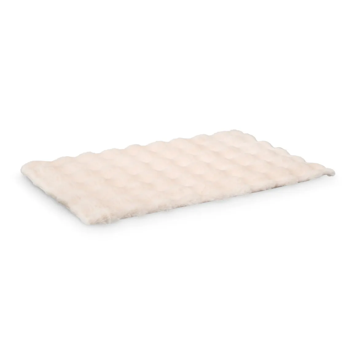 Alfombras De Baño>Alfombra wc blanca 50x80cm