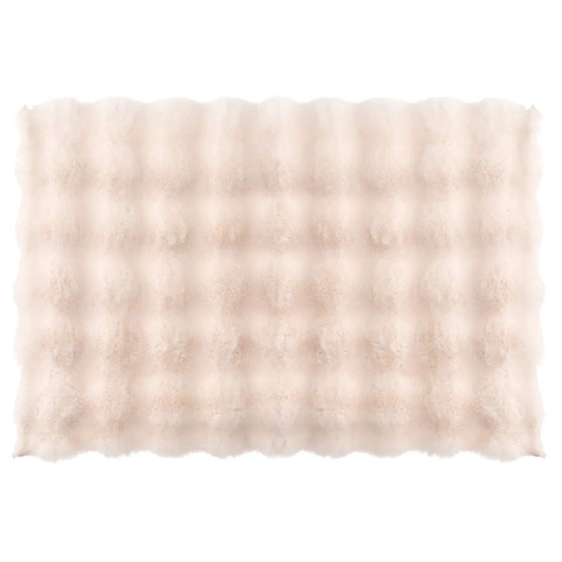 Alfombras De Baño>Alfombra wc blanca 50x80cm