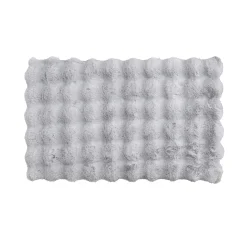 Alfombras De Baño>Alfombra wc gris 50x80cm