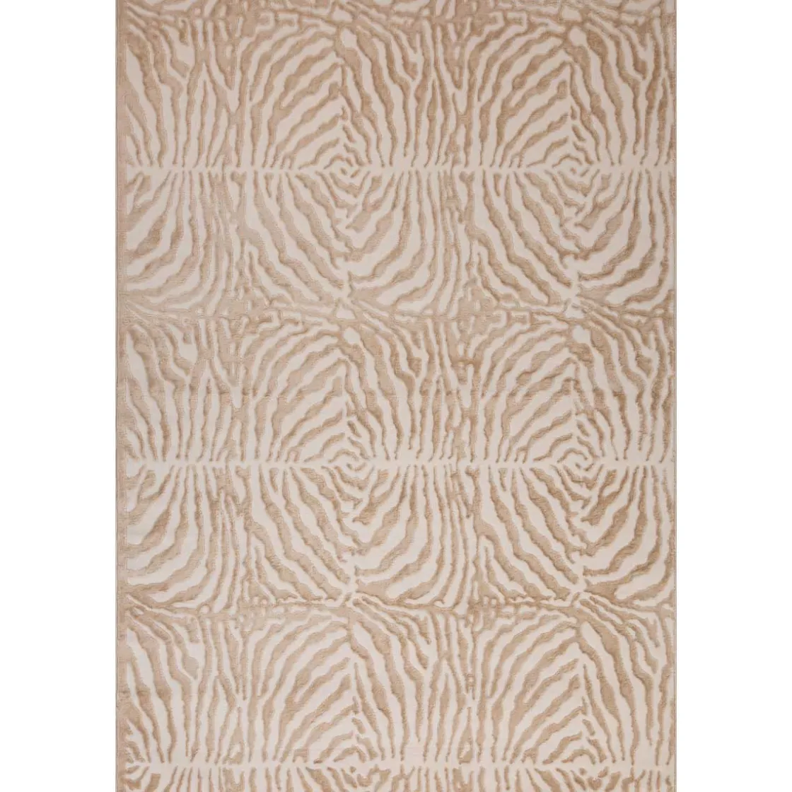 Alfombras Decorativas>Alfombra Zaha Beige Cebra 120x160Cm