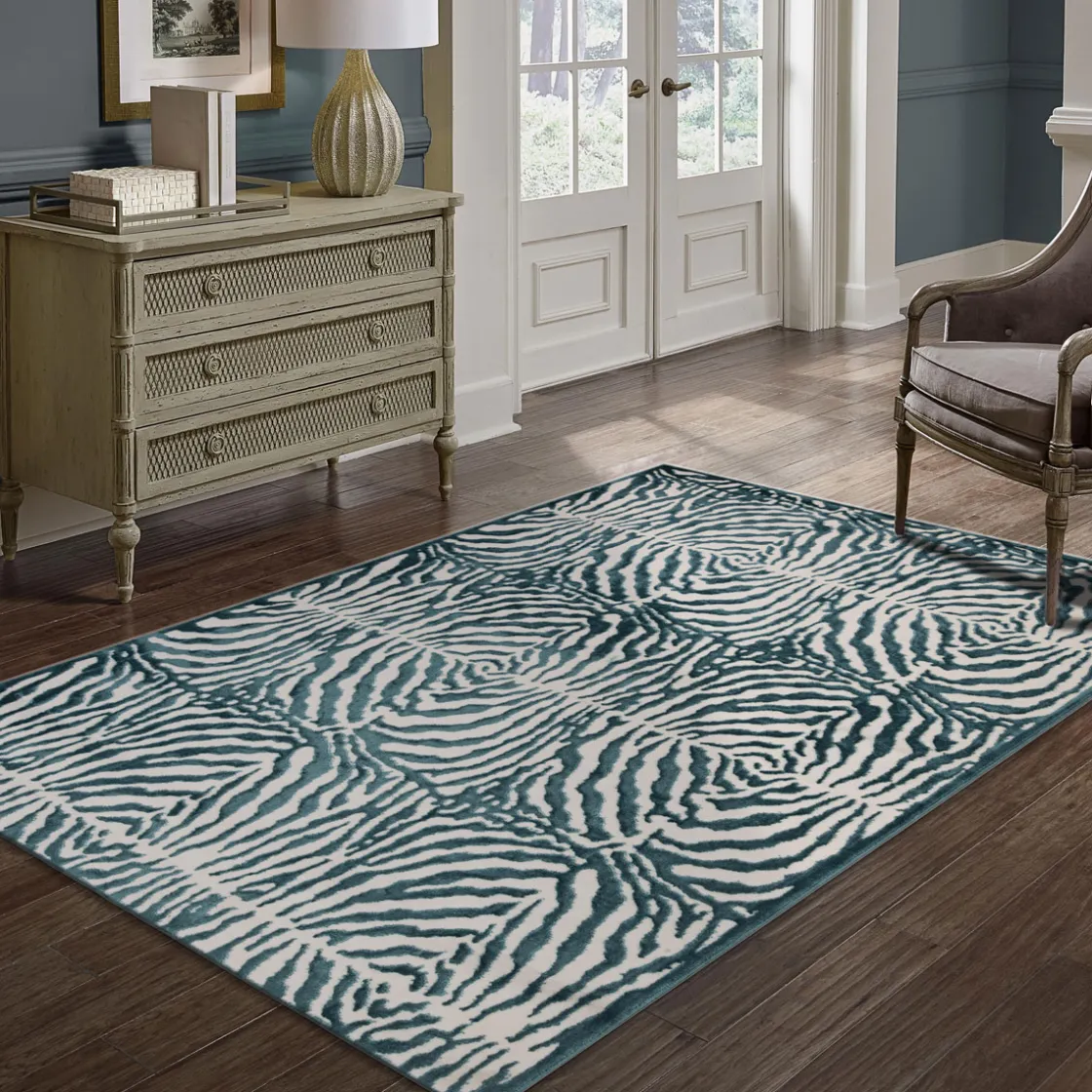 Alfombras Decorativas>Alfombra Zaha Cebra Multicolor 200x285Cm