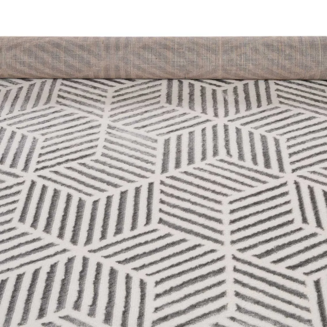 Alfombras Decorativas>Alfombra Zaha Gris 160x235Cm