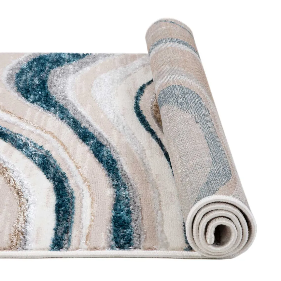Alfombras Decorativas>Alfombra Zave Waves Multicolor 80x150cm