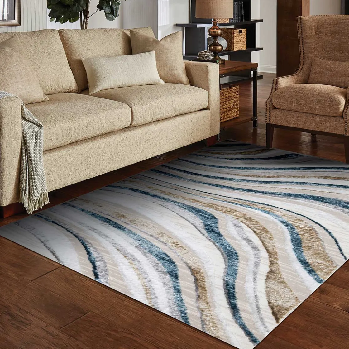 Alfombras Decorativas>Alfombra Zave Waves Multicolor 160x235cm