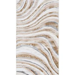 Alfombras Decorativas>Alfombra Zave Waves Natural 120x160cm