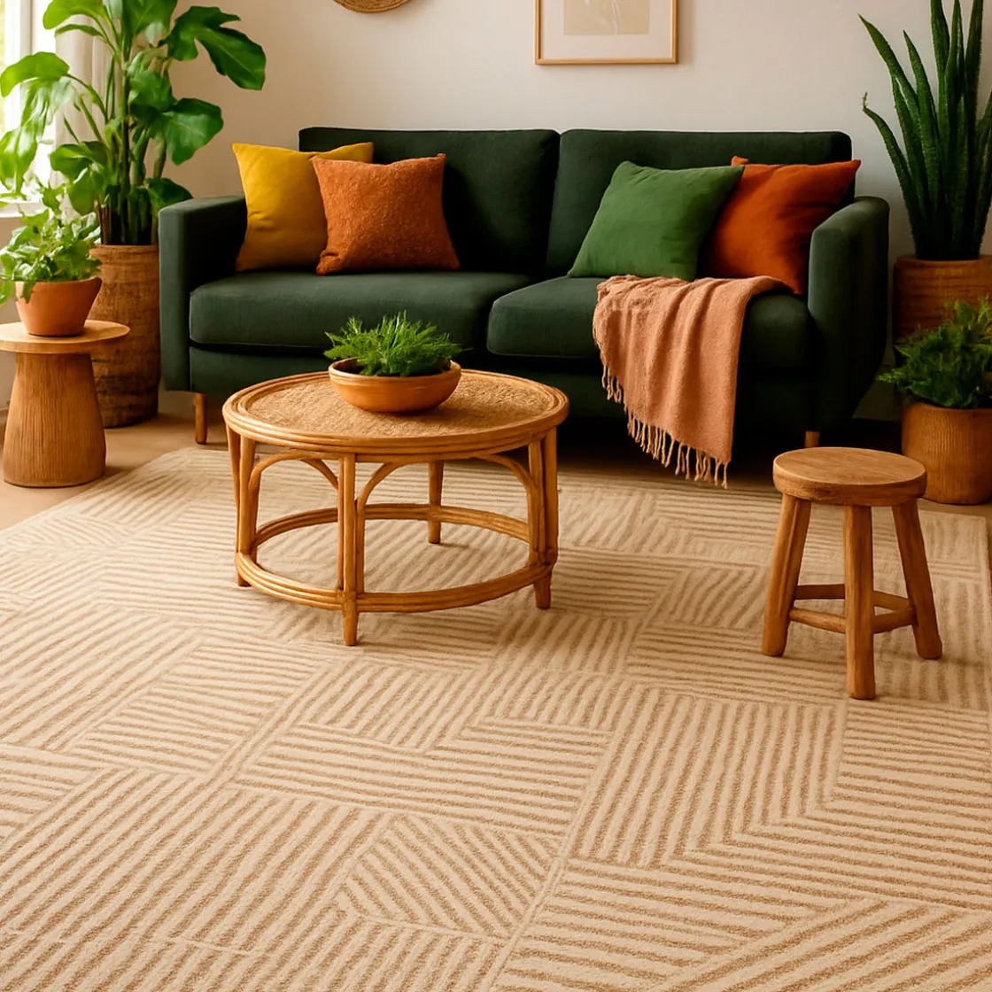 Alfombras Decorativas>Alfombra ZOE beige 160x235cm