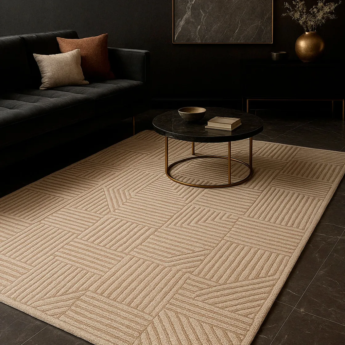Alfombras Decorativas>Alfombra ZOE beige 160x235cm