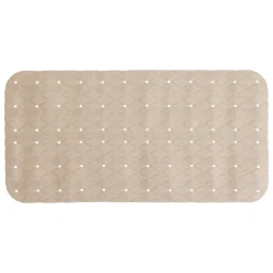 5five Cortinas Y Alfombras Antideslizantes>Alfombrilla antideslizante color lino para bañera