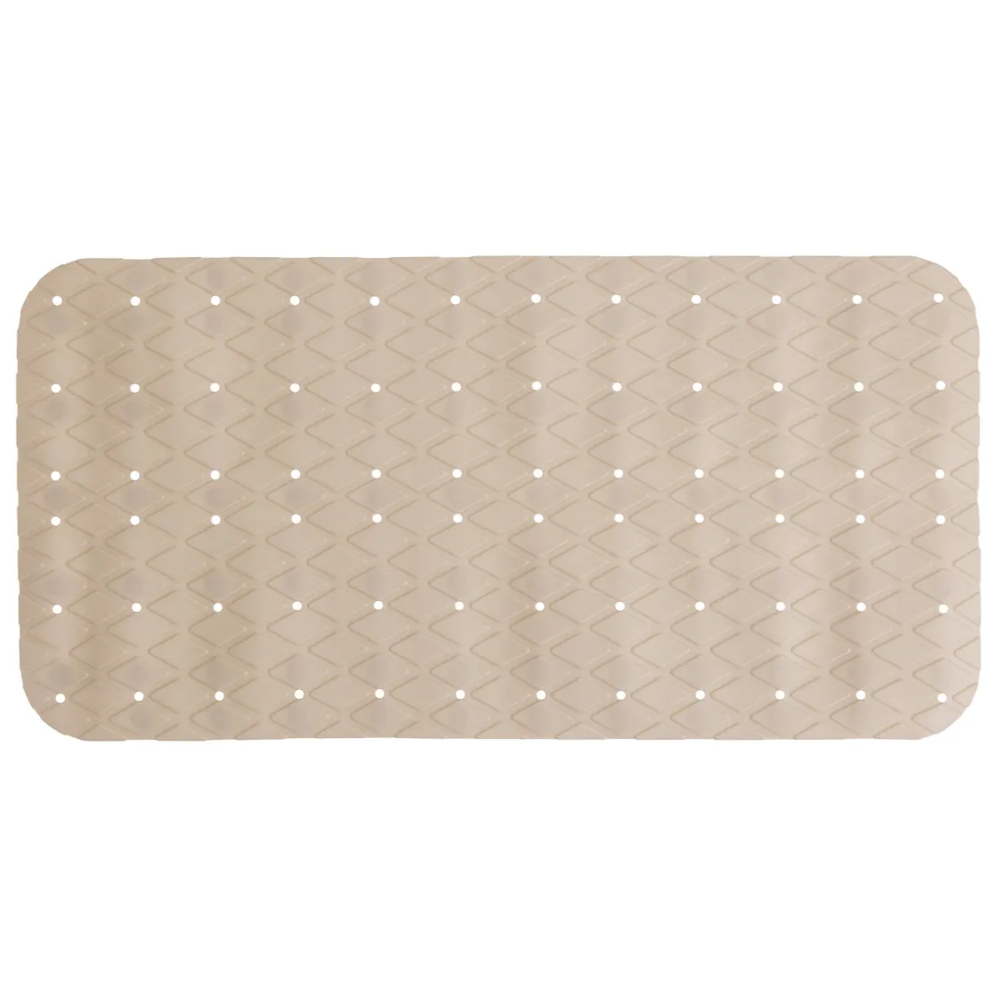 5five Cortinas Y Alfombras Antideslizantes>Alfombrilla antideslizante color lino para bañera