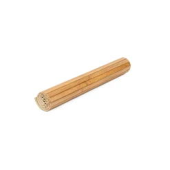 Alfombras De Baño>Alfombrilla de baño de bambú 50x80cm