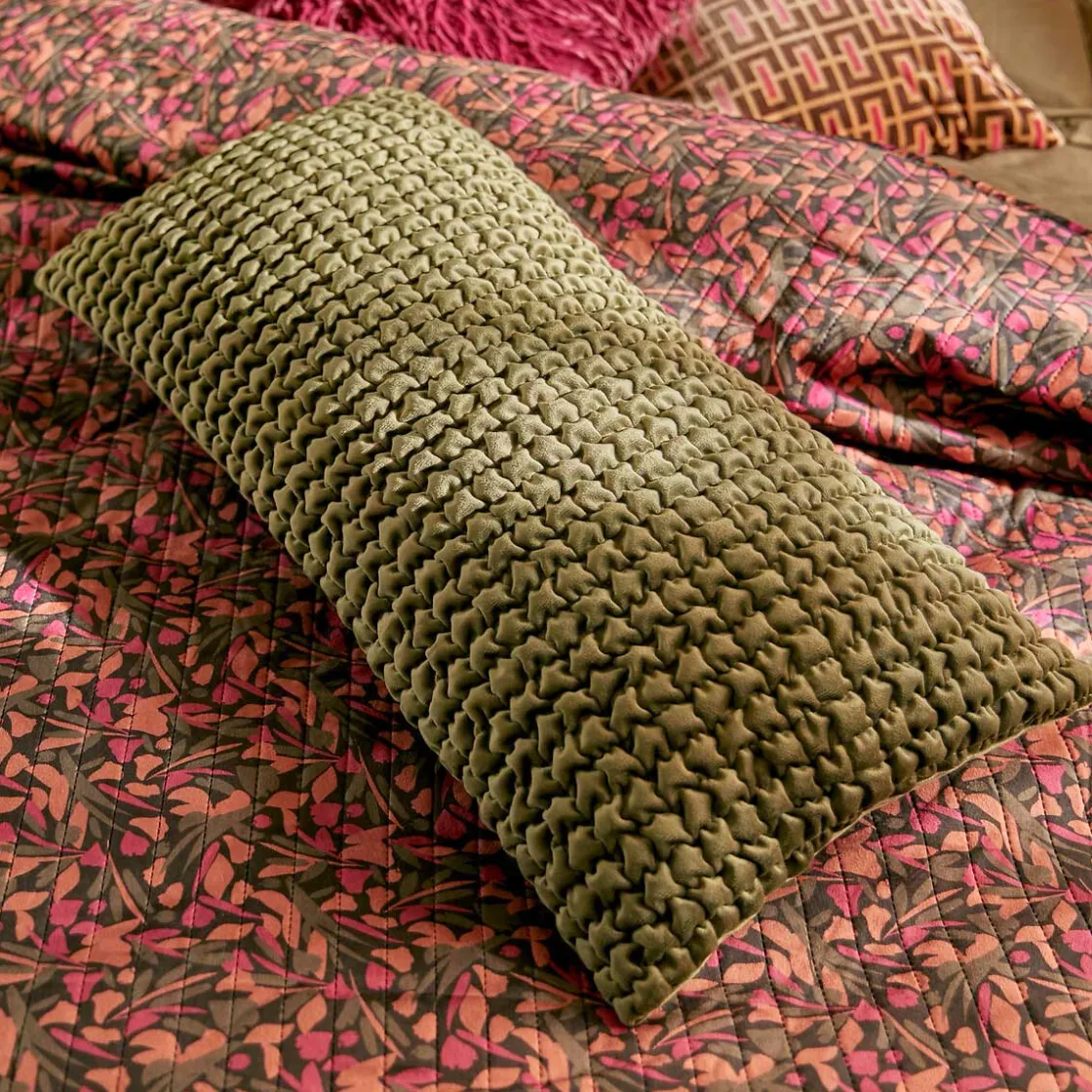 atmosphera Cojines Y Fundas Decorativas>Almohada BELLISSIMA verde 35x75cm