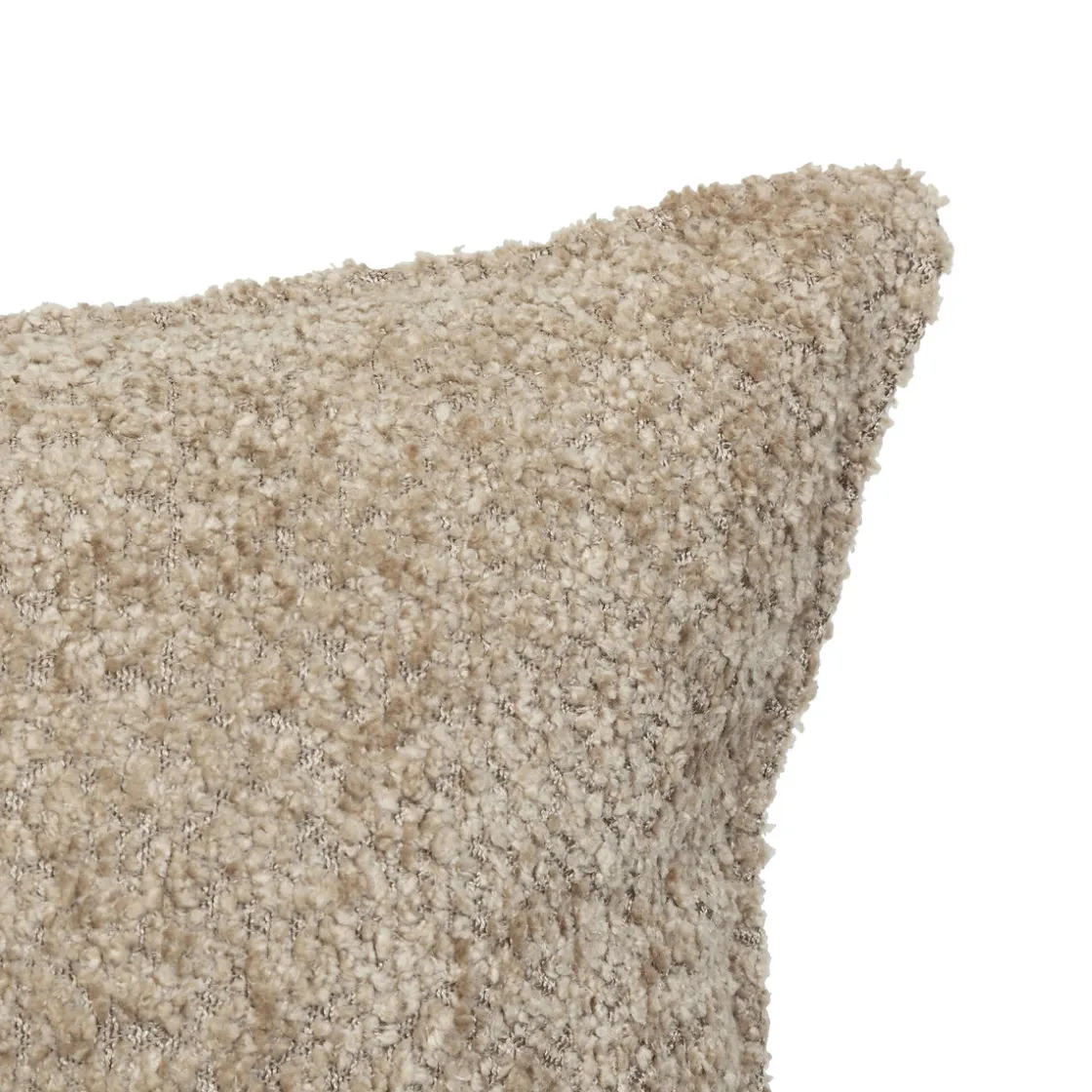 atmosphera Cojines Y Fundas Decorativas>Almohada Bouclette Gris Pardo 30x50cm