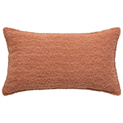 atmosphera Cojines Y Fundas Decorativas>Almohada Bouclette Terracota 30x50cm