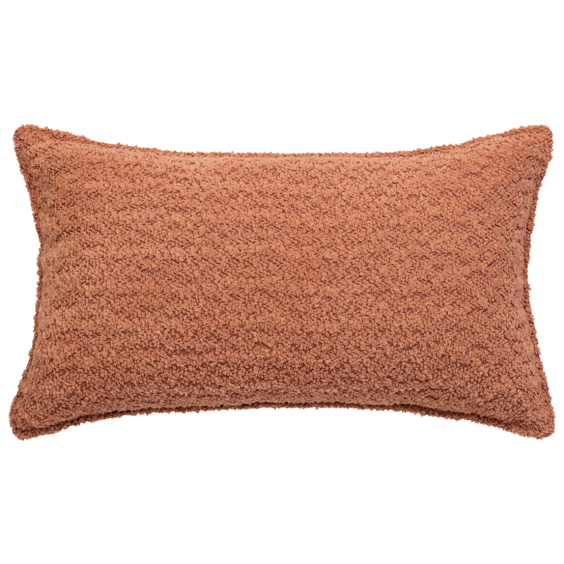 atmosphera Cojines Y Fundas Decorativas>Almohada Bouclette Terracota 30x50cm