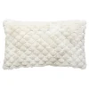 atmosphera Cojines Y Fundas Decorativas>Almohada de felpa beige INUIT 38x38cm