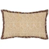 atmosphera Cojines Y Fundas Decorativas>Almohada Indie Beige Con Flores 38x58cm