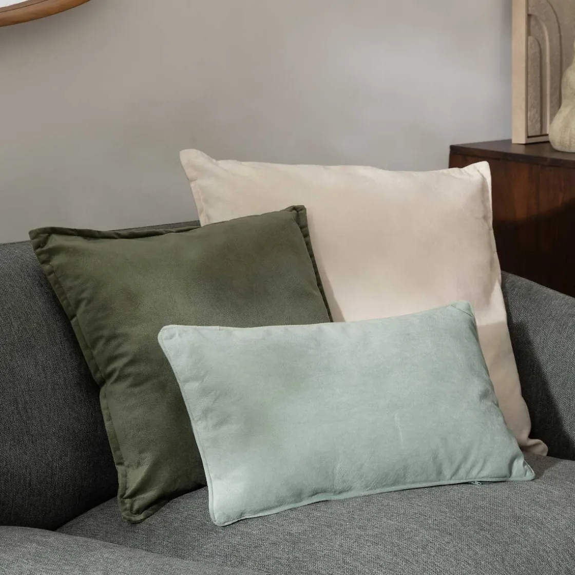 atmosphera Cojines Y Fundas Decorativas>Almohada LILOU verde celadon 30x50cm