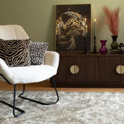 atmosphera Cojines Y Fundas Decorativas>Almohada LYNRA cebra 40x40cm