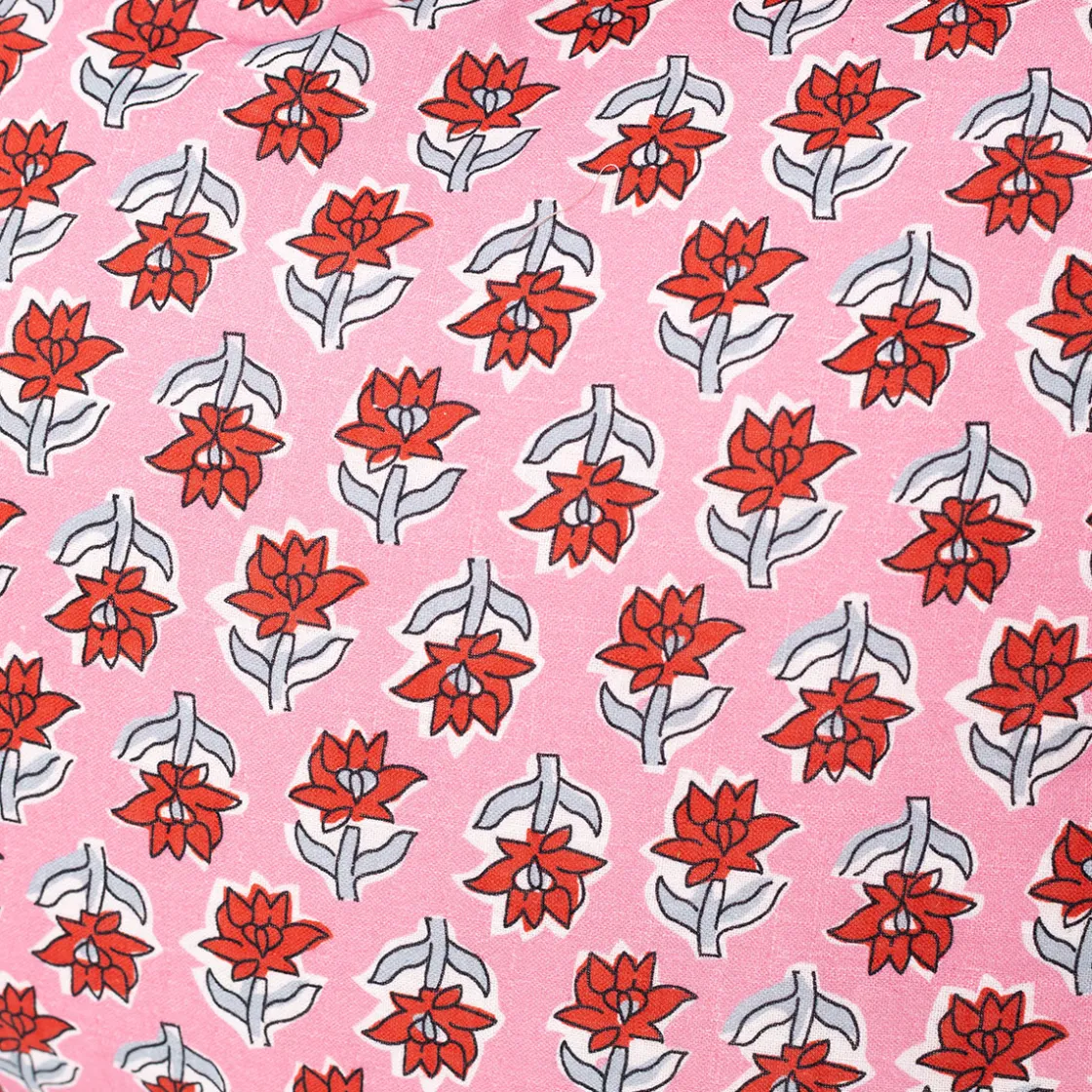 Cojines Y Fundas Decorativas>Almohada Yucatán Floral Con Volados 35x60cm