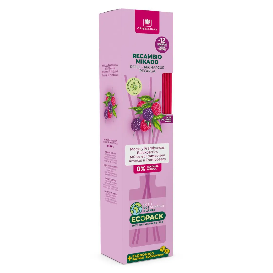 Ambientadores>Ambientador mikado frutos rojos 85ml