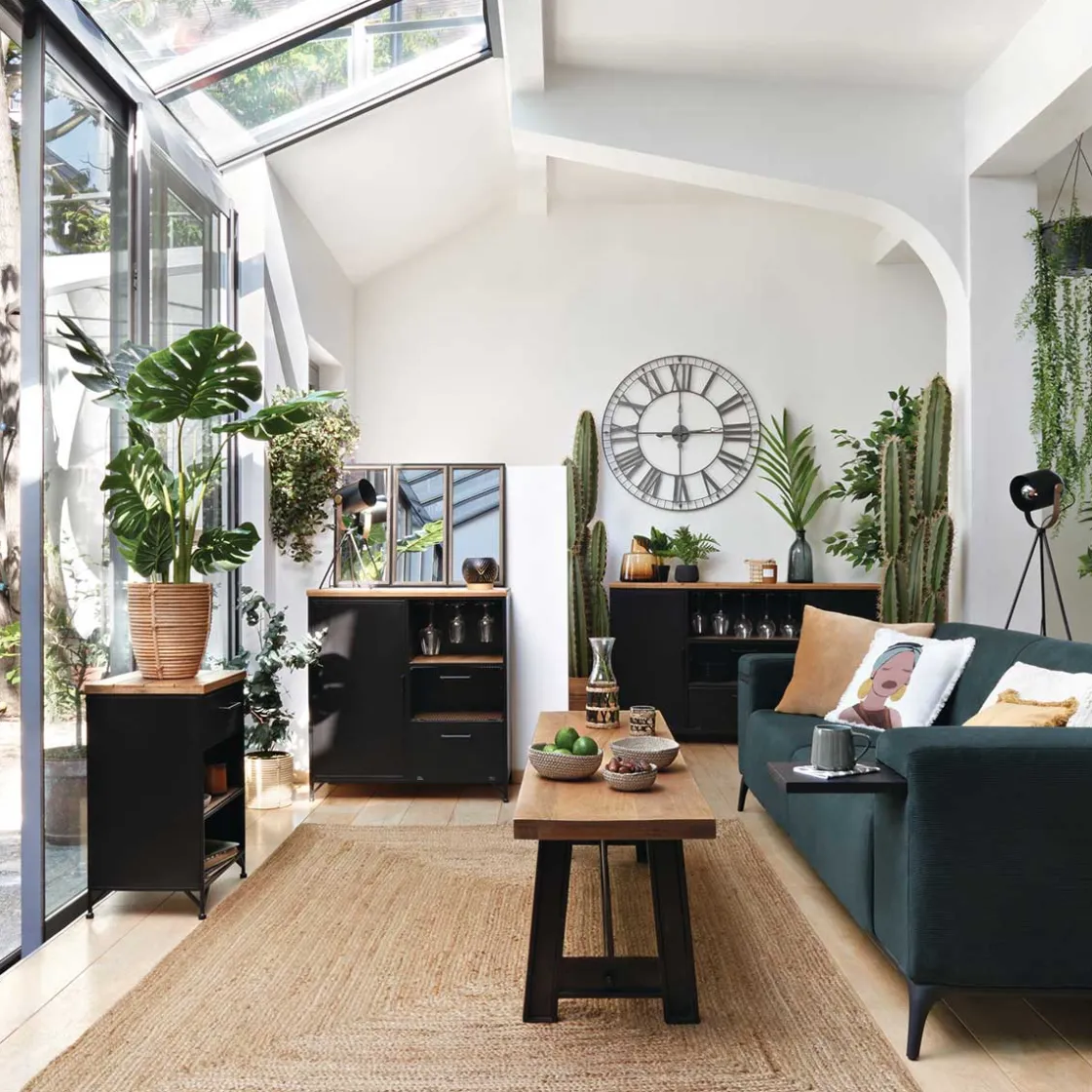 atmosphera Aparadores Y Consolas|Estilo Industrial>Aparador 2 Puertas 2 Cajones 140x42.5x85