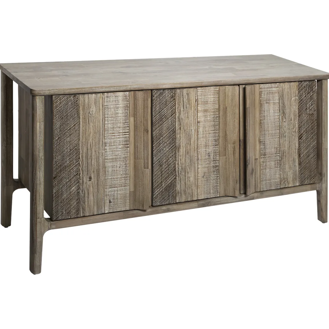 atmosphera Aparadores Y Consolas|Estilo Industrial>Aparador Banila C/3 Puertas 159x46x80Cm