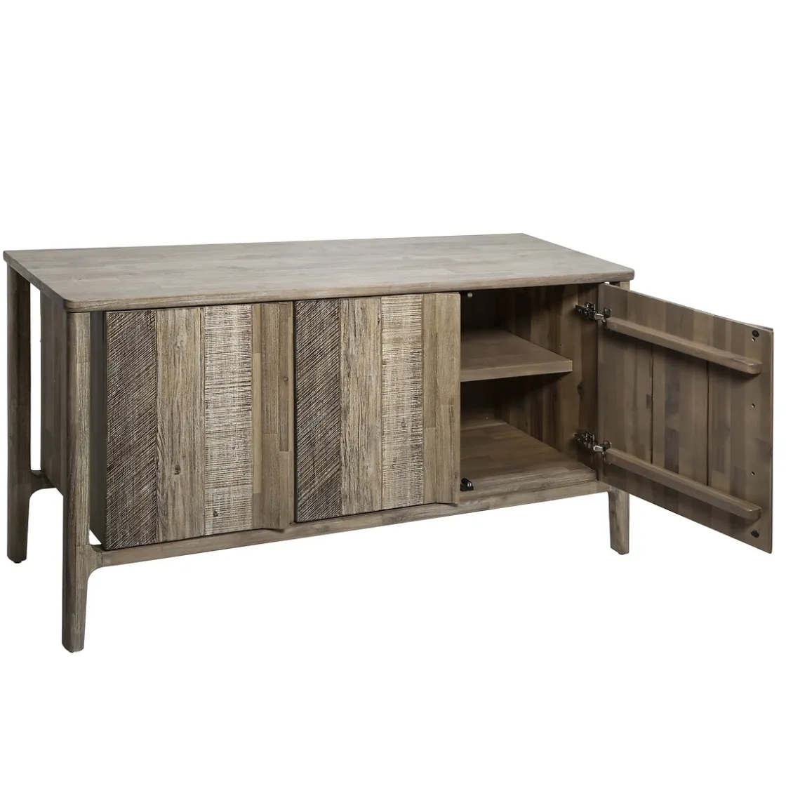 atmosphera Aparadores Y Consolas|Estilo Industrial>Aparador Banila C/3 Puertas 159x46x80Cm