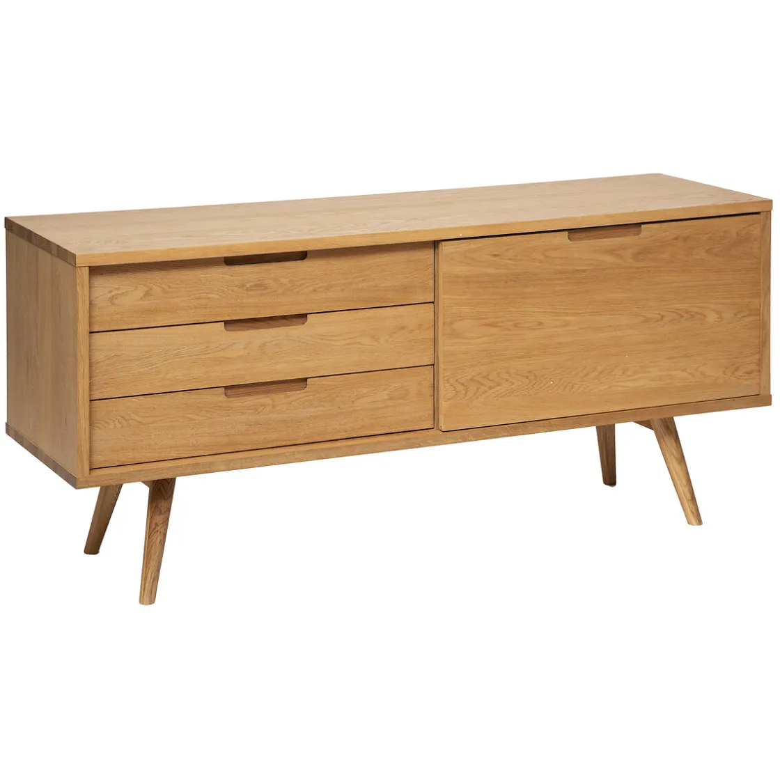 atmosphera Aparadores Y Consolas|Estilo Oriental>Aparador DIGHA marrón claro de madera roble