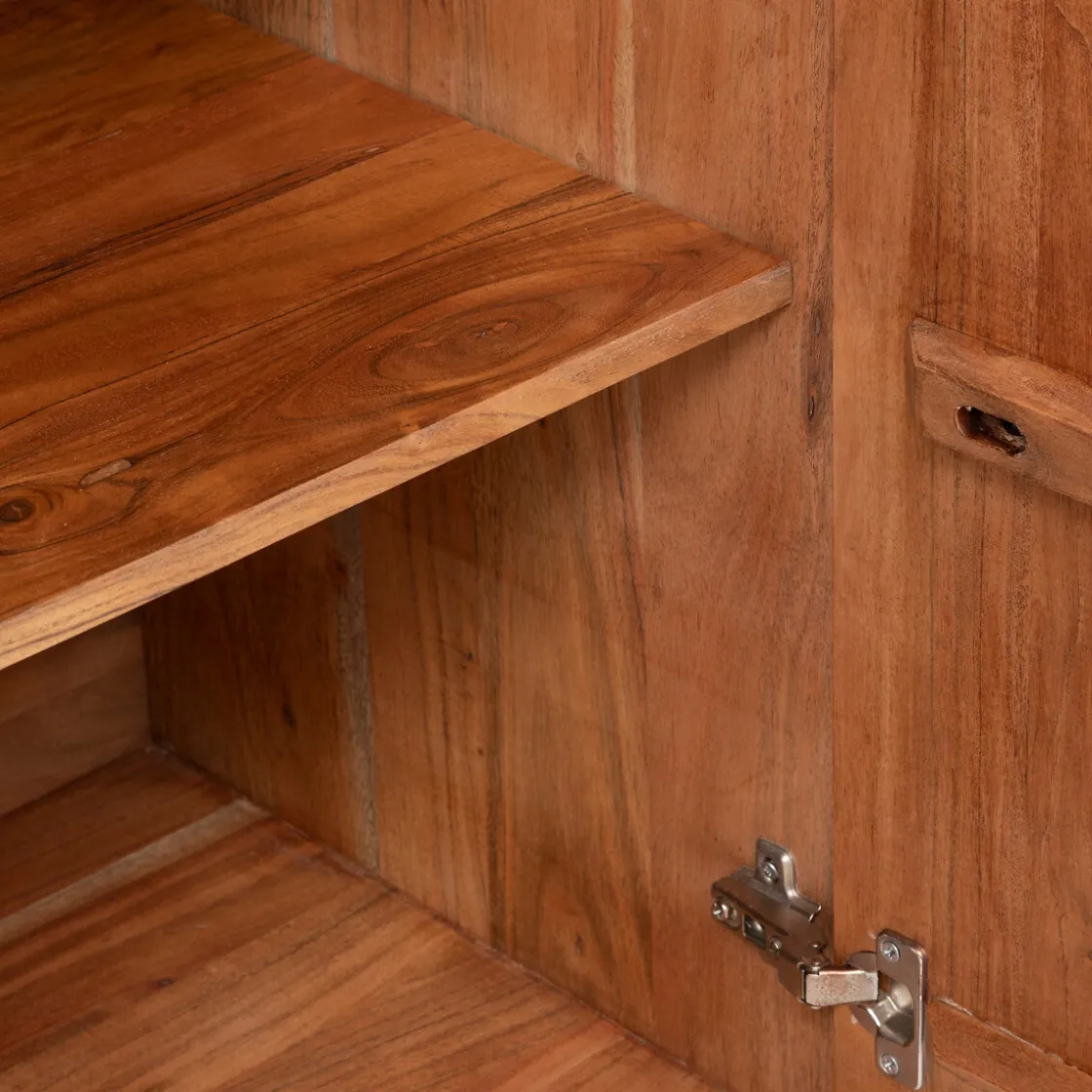 Aparadores Y Consolas|Estilo Industrial>Aparador NANDA de madera acacia 90.5cm