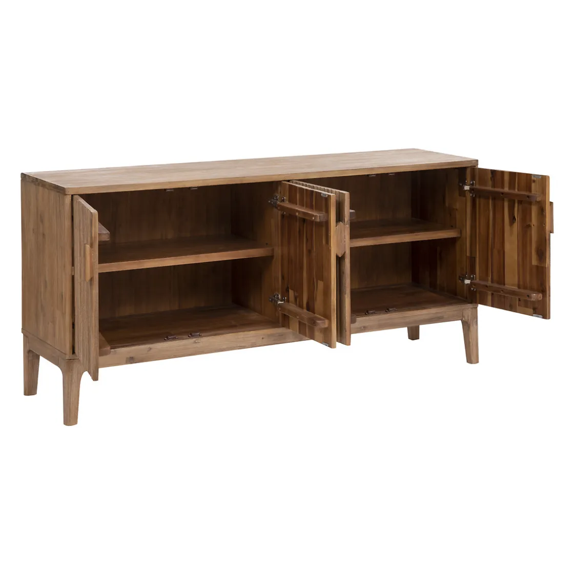 atmosphera Aparadores Y Consolas|Estilo Rústico>Aparador SABOR marrón de madera acacia