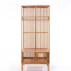 Armarios, Estantes Y Estanterías.>Armario bambú 187cm