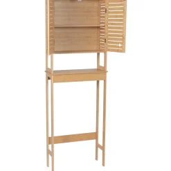 Muebles Con Lavabo Y Auxiliares>Armario para baño TRINIDAD de mdf y bambú
