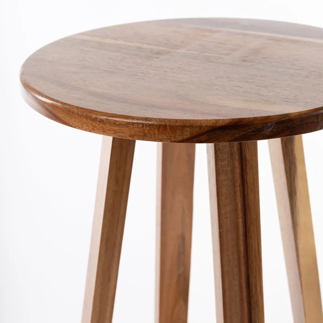 Muebles Con Lavabo Y Auxiliares>Banco de baño de madera acacia 43cm