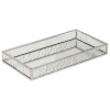 atmosphera Accesorios>Bandeja ANIA plateado 17x28cm